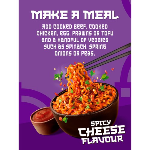 Maggi Korean Spicy Creamy Cheese Noodles thumbnail 5