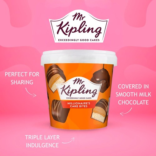 Mr Kipling Millionaires Cake Bites 220g thumbnail 2