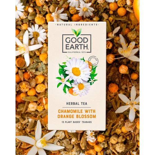 Good Earth Tea Camomile Orange Blossom 15 Tea Bags 21G thumbnail 2