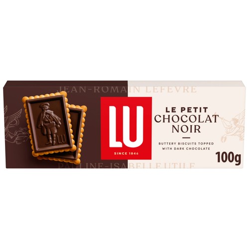 Lu Le Petit Chocolat Noir Biscuits 100g