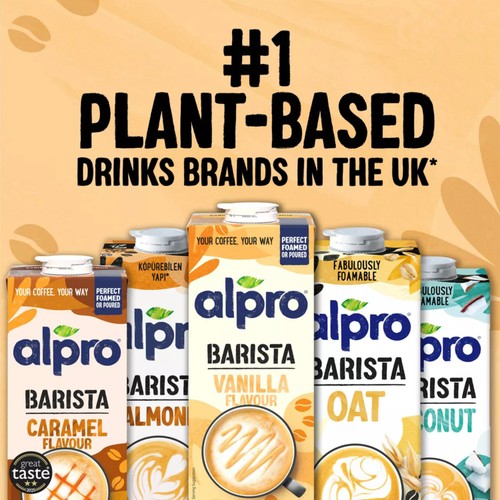 Alpro Vanilla Flavoured Barista 1L thumbnail 4