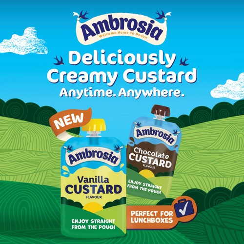 Ambrosia Chocolate Custard 100G thumbnail 3
