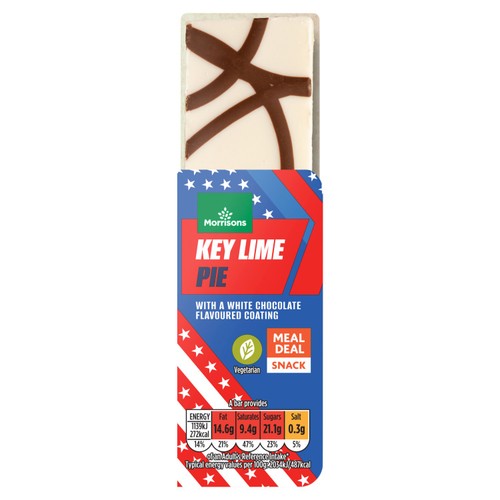 Morrisons Key Lime Pie Bar 50g
