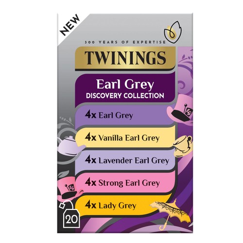 Twinings Earl Grey Discovery Collection 20 Tea Bags 40g