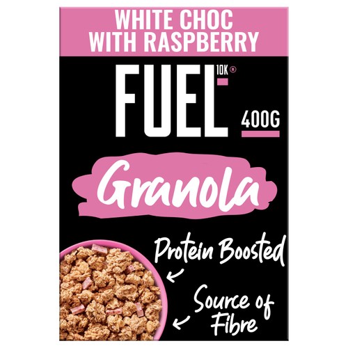 White Choc with Raspberry Granola 400g