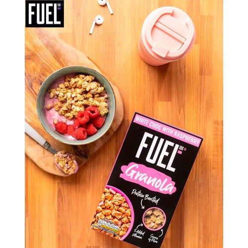 Fuel 10K White Chocolate & Raspberry Granola 400g thumbnail 5
