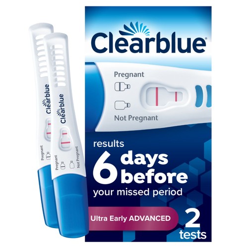 Clearblue Visual Early Advanced Pregnancy Test 2 Pack