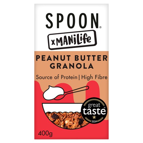Spoon x Manilife Peanut Butter Granola