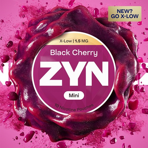 ZYN Black Cherry 1.5mg Nicotine Pouches