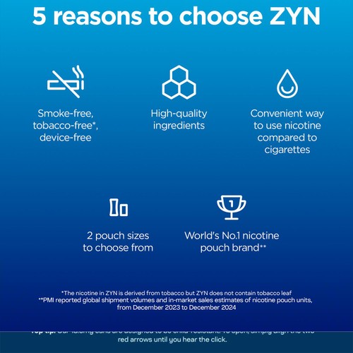ZYN Spearmint 1.5mg Nicotine Pouches thumbnail 4
