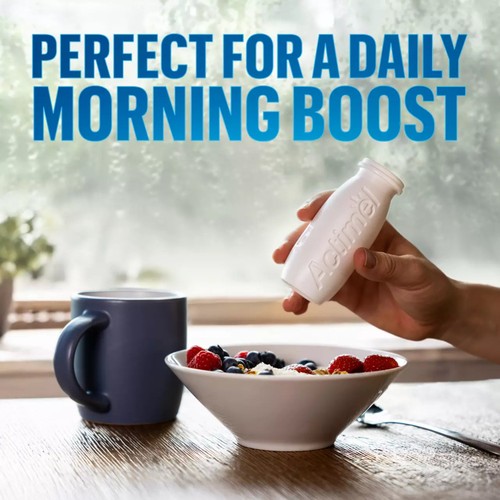 Actimel Simple Immune Support Natural Yoghurt Drink  8 x 100g thumbnail 5