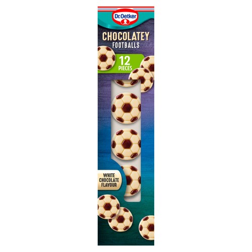 Dr. Oetker Chocolatey Cherries & Bows White Chocolate Flavour 12 pieces 18g