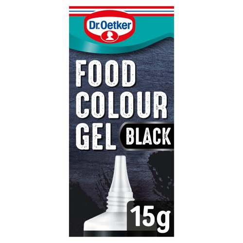 Dr. Oetker Colour Gel Black 15G