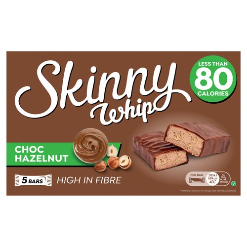 Skinny Whip Choc Hazelnut Bars 5 x 20g