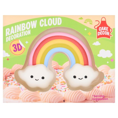 Cake Decor 3D Rainbow Decoration
