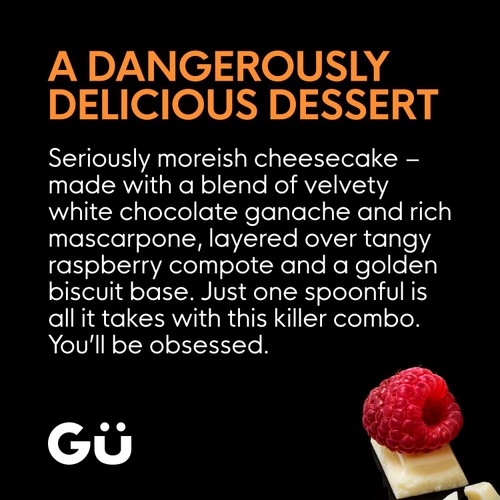 Gu White Chocolate & Raspberry Cheesecake  thumbnail 4