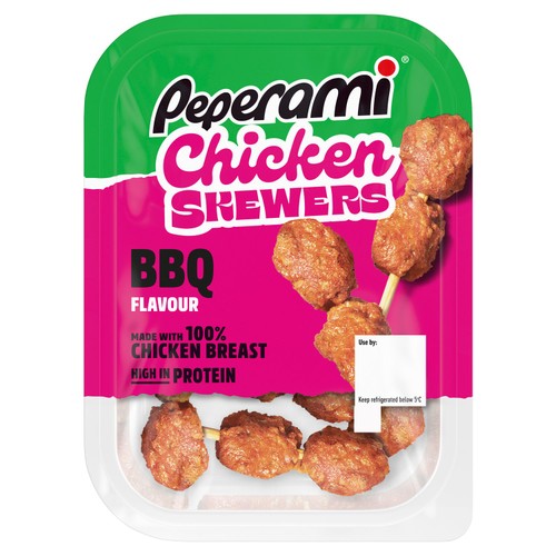 Peperami Chicken Skewers BBQ