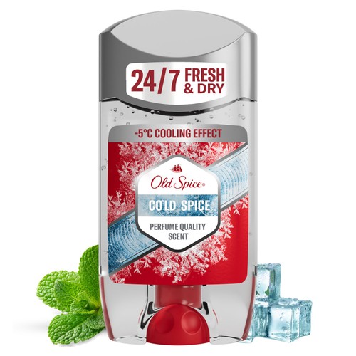 Old Spice Cold Spice cold mint perfume Anti-Perspirant Clear Gel 70ml