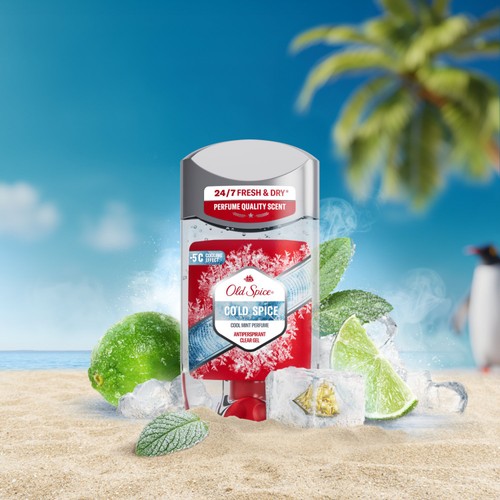 Old Spice High Endurance Antiperspirant Clear Gel Cold 70ML thumbnail 2