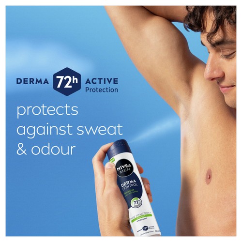Nivea Men Derma Control Sensitive Spray 250ML thumbnail 3