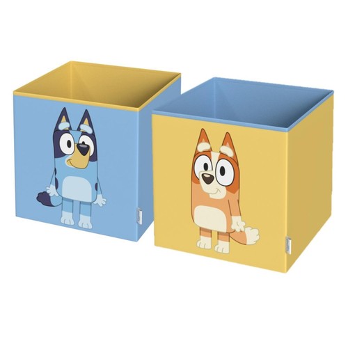 Bluey & Bingo Set Of 2 Small Storage Cubes