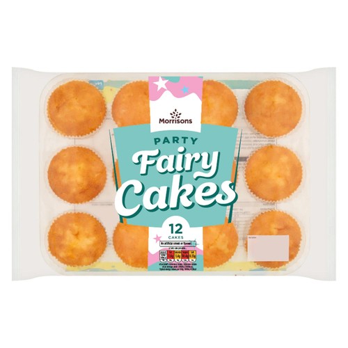 Morrisons Party Fairy Cakes x 12 Pack