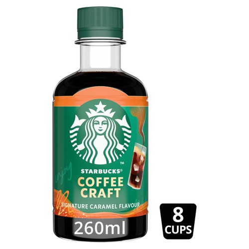 Starbucks Iced Coffee Signature Caramel Flavour Concentrate 260ml
