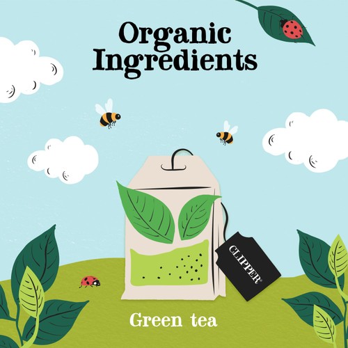 Clipper Organic & Fairtrade 40 Green Tea Bags 80g  thumbnail 3