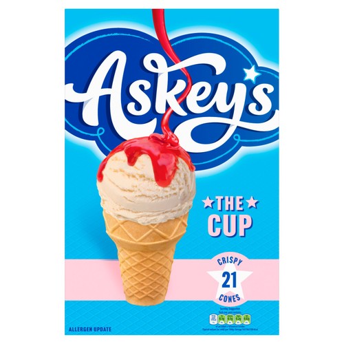 Askeys Cup Cones 21 Pack