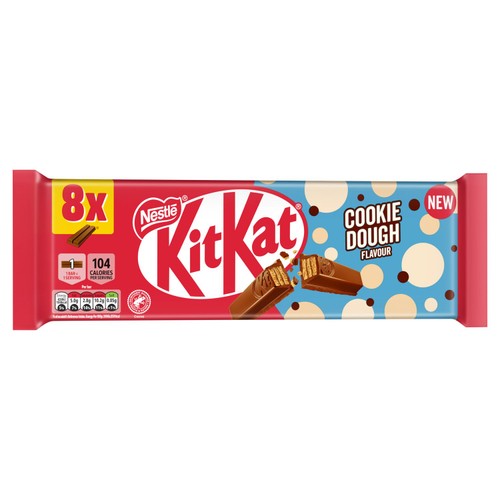 Kitkat 2 Finger Cookie Dough Flavour 8 x 20.7g thumbnail 2