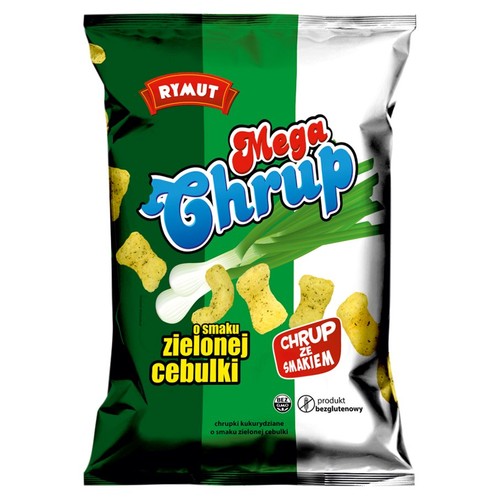 Rymut Mega Chrup Green Onion Flavour Corn Puffs