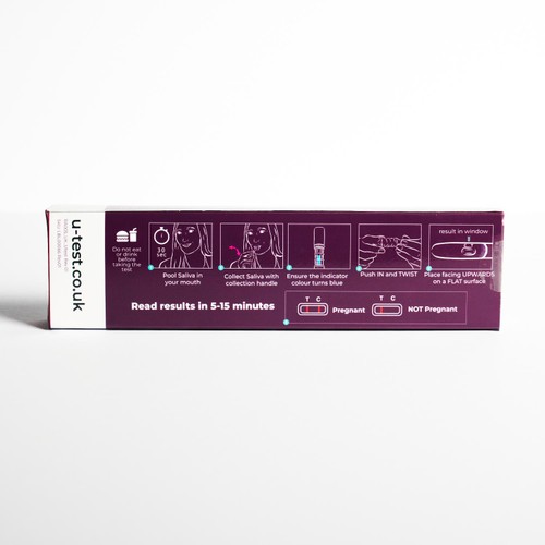U-Test Lollipop Saliva Pregnancy Test thumbnail 2