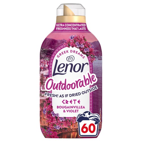 Lenor Outdoorable Crete Bouganvillea & Violet 60 Washes 840ml