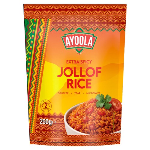 Ayoola Extra Spicy Jollof Rice Pouch