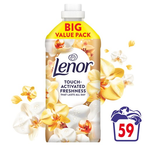 Lenor Fabric Conditioner Liquid Gold Orchid 59 Washes 