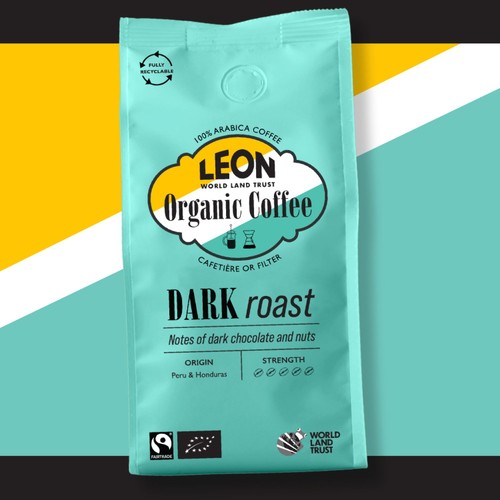 Leon Dark Roast Ground Coffee thumbnail 4