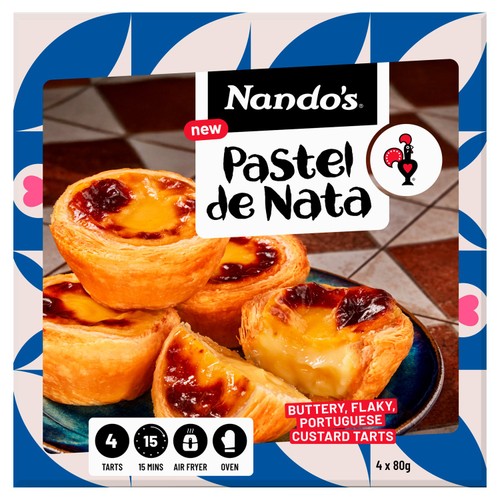 Nando's Pastel De Nata 4 x 80g