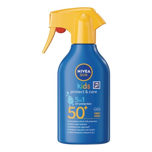 NIVEA SUN Kids Protect & Care Sun Cream Trigger Spray SPF50 250ml