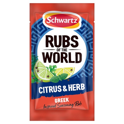 Schwartz Greek Citrus & Herb Rub 24g