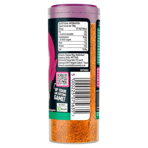 Schwartz Air Fry Potato Seasoning 120g thumbnail 2