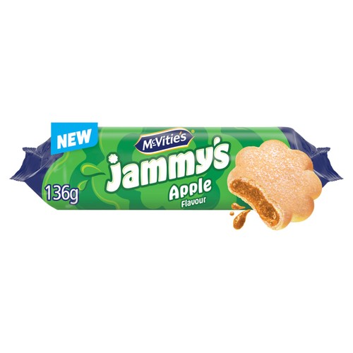 Mcvitie'S Jammy'S Apple Biscuits 136.5g