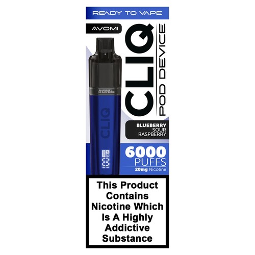 Avomi Cliq Starter Kit Blueberry & Sour Raspberry