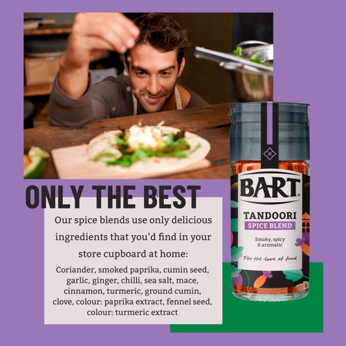 Bart Tandoori Spice Blend 43g thumbnail 2