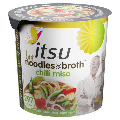 Itsu Big Instant Noodles & Broth Chilli Miso 98g