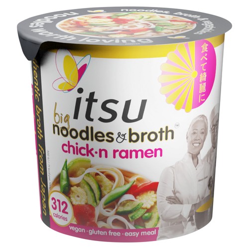 Itsu Big Instant Noodles & Broth Chick-n Ramen 93g