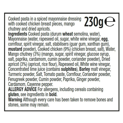 Morrisons Coronation Chicken Pasta 230g thumbnail 2