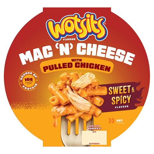 Walkers Wotsits Flavour Chicken Sweet & Spicy Mac 'N' Cheese 375G