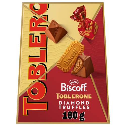 Toblerone Biscoff Truffles 180g