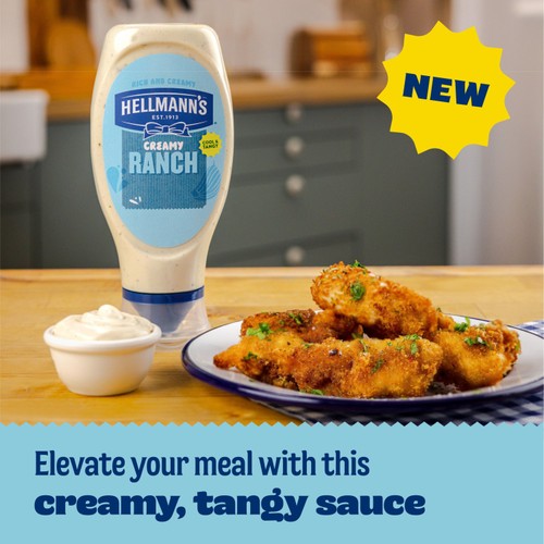 Hellmann'S Creamy Ranch Mayonnaise 430ml thumbnail 2