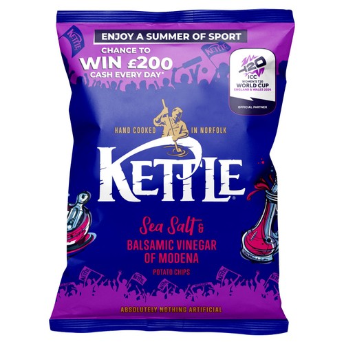 Kettle Sea Salt & Balsamic Vinegar 130g